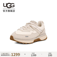 UGG春季新款男士舒適厚底復(fù)古老爹休閑鞋1167070CERA|陶土褐白色 42