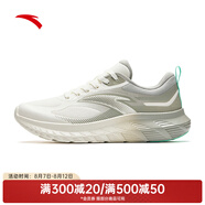 安踏氫跑GZ|男鞋運(yùn)動(dòng)鞋跑步鞋男士夏季新款網(wǎng)面透氣超輕跑鞋 【輕云】象牙白/珠光灰5511-4 44 (男10)