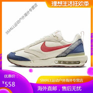 耐克（NIKE）Nike/AIR Max Dawn 男女氣墊增高鞋復(fù)古休閑運(yùn)動(dòng)跑步鞋老爹鞋 紅/藍(lán)/米(DV1487-162) 40.5
