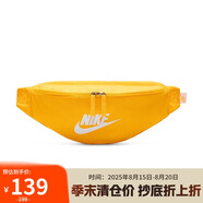 耐克（NIKE）男女腰包 單肩包斜挎包胸包休閑包DB0490-845 橙黃
