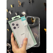 麥麥米（memumi）麥麥米適用新款蘋果16ProMax手機(jī)殼iPhone15Pro超薄磨砂保護(hù)套14p 透明白磨砂白 iPhone 13
