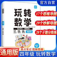 玩轉(zhuǎn)數(shù)學(xué)四年級 小學(xué)生數(shù)學(xué)思維訓(xùn)練趣味數(shù)學(xué)重點筆記思維導(dǎo)圖母題清單圖解思維數(shù)學(xué)同步訓(xùn)練奧數(shù)培優(yōu)數(shù)學(xué)興趣培養(yǎng)舉一反三數(shù)學(xué)邏輯思維鍛煉