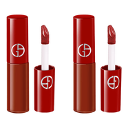 【準(zhǔn)新品】阿瑪尼（GIORGIO ARMANI）紅管唇釉400#1.5ml*2啞光口紅正紅色【臨期清倉(cāng)】 