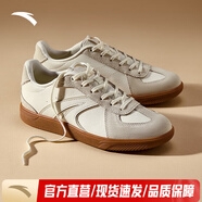 安踏（ANTA）TT鞋丨經(jīng)典德訓(xùn)鞋夏季新款情侶休閑百搭運動鞋子男鞋 象牙白-1 39