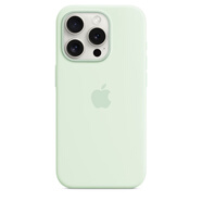 京營(yíng)/Apple蘋(píng)果15promax手機(jī)殼iphone15pro液態(tài)硅膠殼plus正品MagSafe磁吸透明保護(hù)套簡(jiǎn)約男女全包防摔 (淡薄荷色)MagSafe磁吸動(dòng)畫(huà)款 iPhone 15 Pro