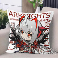 明日方舟阿米婭濁心斯卡蒂維什戴爾邏各斯周邊枕頭抱枕午睡靠枕 D674維什戴爾 45cm*45cm 含枕芯 厘米+雙面圖