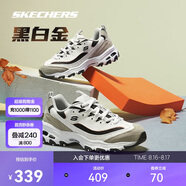 斯凱奇黑白金|男鞋夏季經(jīng)典熊貓鞋增高透氣時尚校園復古老爹鞋