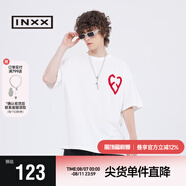 英克斯（inxx）【INXX】ALLPICK 夏新品刺繡T恤短袖情侶 白色 M