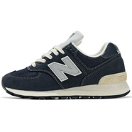 NEW BALANCE男鞋女鞋nb574 夏季新款運動(dòng)鞋網(wǎng)面透氣跑步透氣復古情侶休閑鞋子 牛仔藍【574系列】 41.5 (內長(cháng)260mm)