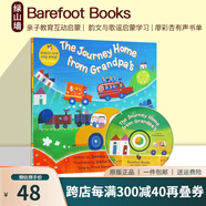 The Journey Home from Grandpa’s 英文原版兒童繪本 Barefoot Books 廖彩杏推薦 附CD 常青藤爸爸推薦 邊聽邊學(xué) 親子教育互動啟蒙 綠山墻