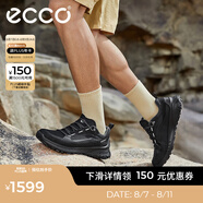 愛步（ECCO）戶外運(yùn)動(dòng)鞋男 徒步鞋登山鞋男士休閑鞋男鞋防滑耐磨鞋 奧途824254 黑色82425451052 42