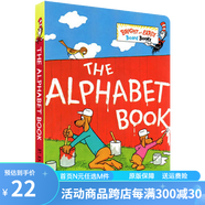 英文原版 The Alphabet Book 字母表 紙板書 蘇斯博士 Dr.Seuss 兒童啟蒙英文字母學(xué)習(xí) 綠山墻