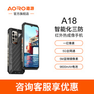 AORO【遨游】A18 5G三防熱成像智能手機紅外測溫工業(yè)專(zhuān)業(yè)級手機億級像素大電池款防爆石油化工廠(chǎng)手機 A18-熱成像(防爆款)-12GB+256GB