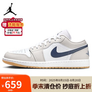 Jordan男子休閑鞋喬丹AJ1 JORDAN 1 運動(dòng)鞋553558-146灰白43