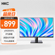 HKC 31.5英寸 IPS屏幕 濾藍(lán)光不閃屏 廣色域 三面微邊可壁掛 節(jié)能認(rèn)證 商務(wù)辦公臺(tái)式電腦顯示器 V3218