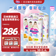 【囤貨裝】花王嬰兒拉拉褲增量裝XL40片(12-22kg)日本進(jìn)口*4