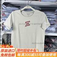班尼路（Baleno）女裝夏季新款時(shí)尚百搭韓版潮流字母圓領(lǐng)短袖上衣88903276官方旗艦 01W漂白 S