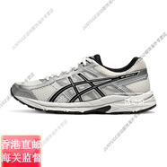 亞瑟士（asics）TIGER春冬新品男子跑鞋GEL-CONTEND4黑武士運動(dòng)休閑鞋官方旗艦正 白色/銀色 42