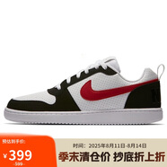 耐克NIKE男休閑鞋COURT BOROUGH新年紅運動(dòng)鞋838937-102黑白/紅42