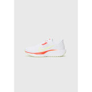 耐克（NIKE）透氣網(wǎng)布女士跑步鞋防滑圓頭平底運(yùn)動(dòng)鞋黑白灰拼色輕便緩沖跑鞋 white/barely volt/crimson 38
