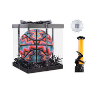 NIKEx 圣安東尼奧城市 橡膠籃球 耐磨防滑 花色 7號訓(xùn)練男女同款 花色禮盒裝+打氣筒 七號籃球