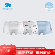 麗嬰房寶寶兒童內(nèi)褲男童純棉平角內(nèi)褲三角內(nèi)褲男童女童內(nèi)褲女3條裝內(nèi)褲 A類純棉平角款-小汽車-男童 3條 120 cm/6歲