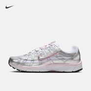 耐克（NIKE）女子透氣網(wǎng)眼運動鞋秋季復古跑鞋風支撐NIKE P-6000 BV1021 108白/金屬銀/元素粉/黑 37.5