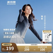 波司登楊紫同款防曬衣女短款原紗輕戶外出游防紫外線涼感修身外套