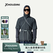 HOUDINI胡丁尼 All Weather T-Neck 全天候 男女款戶外保暖短袖棉服 Big Bang Blue（爆炸藍(lán)、灰藍(lán)） L