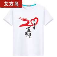 艾方鳥(niǎo)（AIFANGNIAO）同學(xué)聚會(huì)10周年20年30年畢業(yè)紀(jì)念班服圓領(lǐng)文化衫diy 白T20年龍頭 3XL (165-185斤) duan袖