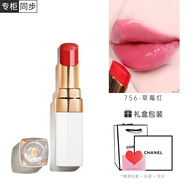香奈兒（Chanel）COCO可可小姐 新品小白管滋潤唇膏 送女友送老婆送禮教師節(jié)禮物 756-草莓紅 3g