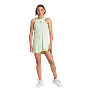 阿迪達(dá)斯（adidas）女運(yùn)動(dòng)連衣裙透氣休閑連衣裙adidas Womens AO Dress Pro輕便網(wǎng)球 GREEN 均碼 |L