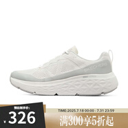 SKECHERS斯凱奇星邁跑步鞋男鞋子減震高回彈競(jìng)速運(yùn)動(dòng)跑鞋 220351/OFWT 乳白色 43.5
