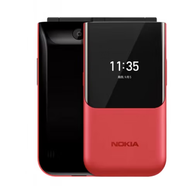 諾基亞Nokia/諾基亞 2720通4G翻蓋手機(jī)老年機(jī)大聲大字按鍵備用機(jī) 雙卡紅色 4G通_套餐二_兩電一充_4GB_中國(guó)大陸