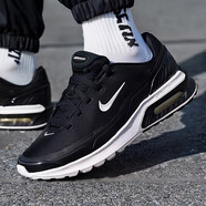 耐克（NIKE）男鞋 2025冬季新款運動(dòng)鞋QUEST透氣網(wǎng)面鞋休閑鞋減震跑步鞋子男 【Air Max氣墊】 黑白 40.5 內長(cháng)255mm