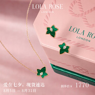 LOLA ROSE羅拉玫瑰常青藤耳釘女耳環(huán)耳飾七夕情人節(jié)禮物生日禮物女七夕禮物
