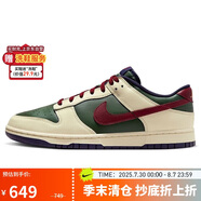 耐克NIKE板鞋男休閑鞋 DUNK緩震舒適運(yùn)動(dòng)鞋 FV8106-361綠黃42