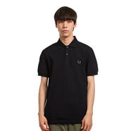Fred Perry男士無袖polo衫黑灰拼接透氣舒適休閑男裝 Black / Shaded Stone 均碼 |XL
