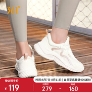 361°運動(dòng)鞋女秋季網(wǎng)布透氣健身輕便休閑厚底慢跑步鞋子女682232210-6