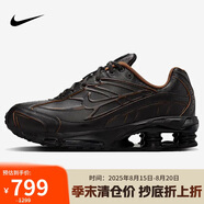 耐克男子休閑鞋 SHOX RIDE 2 PRM運動(dòng)鞋HV4447-010黑棕41
