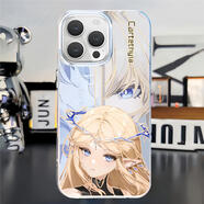 KYODO鳴潮手機殼卡提希婭芙露德莉斯今汐適用蘋(píng)果16極光金漸變iphone15小米14二次元紅米tubro4pro游戲i IMD金色漸變殼卡提希婭3 其他手機型號