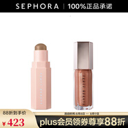 FENTY BEAUTY蕾哈娜火柴柔霧塑顏棒 01+流光唇釉01 套組