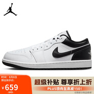 耐克Jordan籃球鞋男子AJ 1喬丹JORDAN 1運(yùn)動(dòng)鞋553558-132白44.5