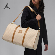 耐克（NIKE）Jordan健身訓練斜挎包大容量籃球運動(dòng)鞋包男女單肩休閑包 HF1867-113淺棕色/ 55*31*24厘米 MISC男女同款專(zhuān)柜正品