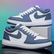 品牌斷碼特價(jià)清倉男鞋超纖皮面四季莆田休閑鞋板鞋..... 淺藍（建議拍大一碼） 耐克NIKE 42