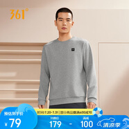 361°衛(wèi)衣男士春秋季圓領(lǐng)運(yùn)動(dòng)休閑服外套長(zhǎng)袖套頭上衣652334801D-2
