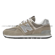 NEW BALANCE574系列男女輕量慢跑鞋情侶復古透氣運動(dòng)休閑鞋NB ML574EVG 灰色【男女】 37.5