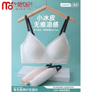 莫代爾少女文胸學(xué)生運(yùn)動(dòng)內(nèi)衣女大童防震背心發(fā)育期16歲初中高中生青春期 象牙白 【無感涼感 小涼皮】 M 【建議體重60斤-90斤】