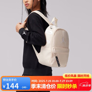 Jordan男女喬丹 聚酯纖維 經(jīng)典大Logo 雙肩包書包DV5304-219珍珠白 均碼