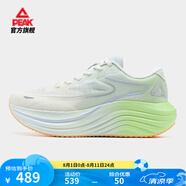 匹克【吳磊同款】態(tài)極舒跑4.0PRO跑鞋夏季新款厚底緩震慢跑透氣運(yùn)動(dòng)鞋 白/綠/紫-女款 37